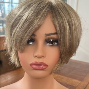 Yaffa Wig Human Hair Blend